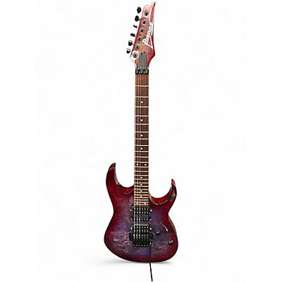 Used Ibanez RG470PB Red Eclipse Burst Solid Body Electric Guitar