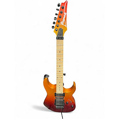 Used Ibanez RG47OMB Metallic Orange Solid Body Electric Guitar