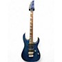 Used Ibanez RG4EX1 Trans Blue Solid Body Electric Guitar Trans Blue