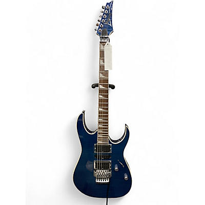 Used Ibanez RG4EXFM1 BLUE Solid Body Electric Guitar