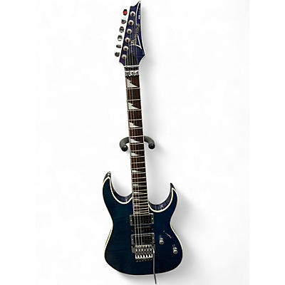 Used Ibanez RG4EXFM1 Blue Solid Body Electric Guitar