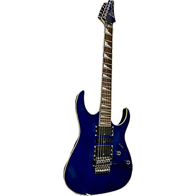 Ibanez Used Ibanez RG4EXFM1 Trans Blue Solid Body Electric Guitar