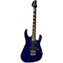 Used Ibanez Used Ibanez RG4EXFM1 Trans Blue Solid Body Electric Guitar Trans Blue