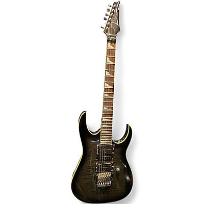 Used Ibanez RG4EXFM1 Trans Gray Solid Body Electric Guitar