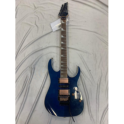 Ibanez Used Ibanez RG4EXQM1 Blue Solid Body Electric Guitar Blue