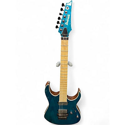 Used Ibanez RG5120M-FCN PRESTIGE FROZEN OCEAN Solid Body Electric Guitar