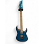 Used Ibanez RG5120M Frozen Ocean Solid Body Electric Guitar Frozen Ocean