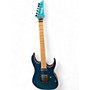 Used Ibanez RG5120M Frozen Ocean Solid Body Electric Guitar Frozen Ocean