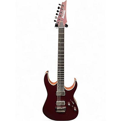 Used Ibanez RG5121 Burgandy Metallic Flat Solid Body Electric Guitar