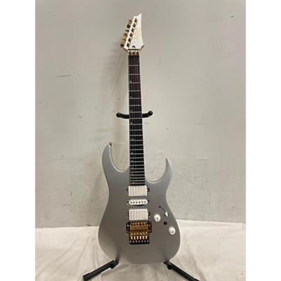 Ibanez Used Ibanez RG5170G SVF SILVER FLAT Solid Body Electric Guitar