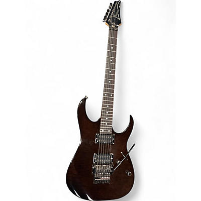 Used Ibanez RG520 Brown Solid Body Electric Guitar