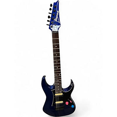 Used Ibanez RG521 Genesis Blue Solid Body Electric Guitar