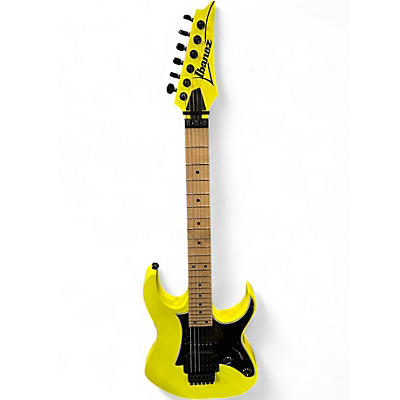 Used Ibanez RG550 GENESIS Yellow Solid Body Electric Guitar