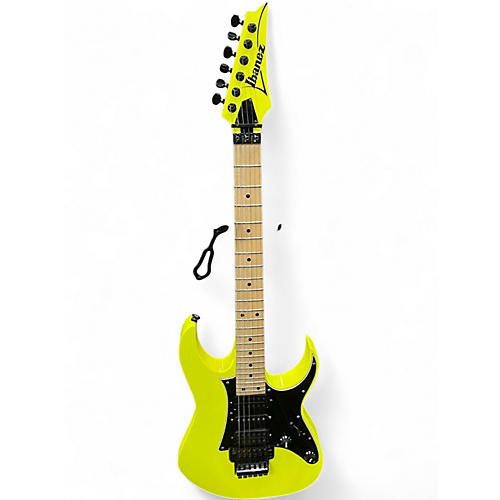 Used Ibanez RG550 Genesis Lime Green Solid Body Electric Guitar Lime Green