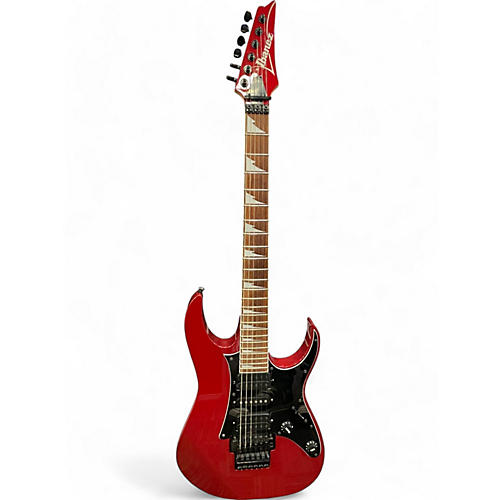 Used Ibanez RG550DX Red Solid Body Electric Guitar Red