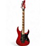 Used Ibanez RG550DX Red Solid Body Electric Guitar Red