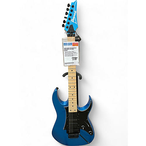 Used Ibanez RG550EB Blue Solid Body Electric Guitar Blue