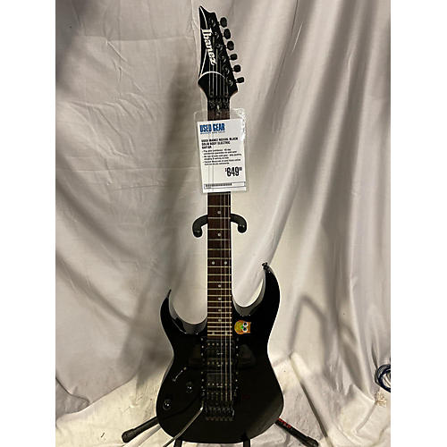 Ibanez Used Ibanez RG550L Black Solid Body Electric Guitar Black