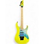 Used Ibanez RG550XHR RG Series Neon Green Solid Body Electric Guitar Neon Green
