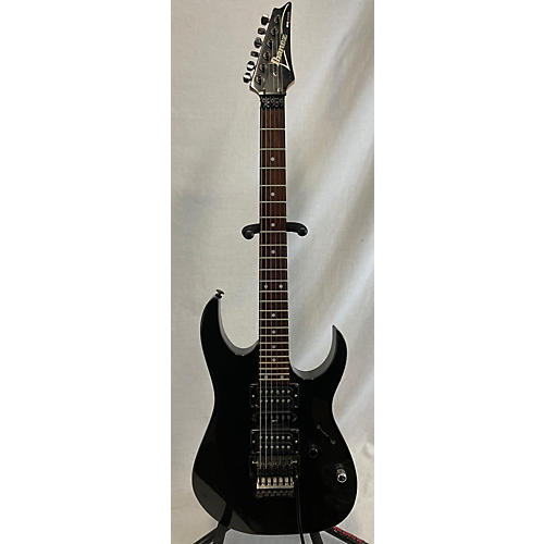 Ibanez Used Ibanez RG570 Black Solid Body Electric Guitar Black