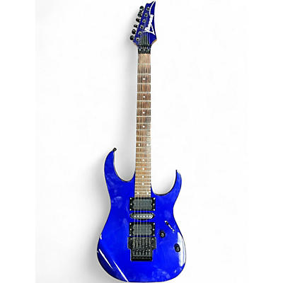 Used Ibanez RG570 Metallic Blue Solid Body Electric Guitar