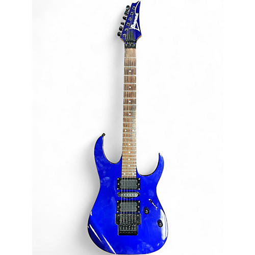 Used Ibanez RG570 Metallic Blue Solid Body Electric Guitar Metallic Blue