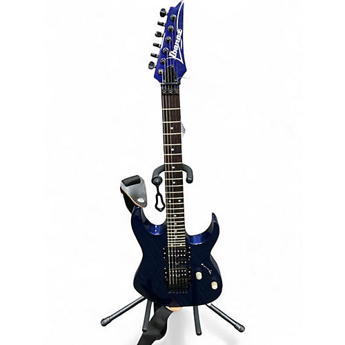 Used Ibanez RG570 Purple Solid Body Electric Guitar Purple