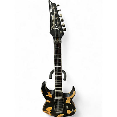 Used Ibanez RG5EX1 BLACK RELIC Solid Body Electric Guitar