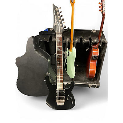 Used Ibanez RG5EX1 Black Solid Body Electric Guitar