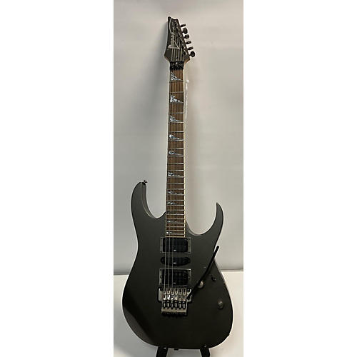 Ibanez Used Ibanez RG5EX1 Grey Sparkle Solid Body Electric Guitar Grey Sparkle