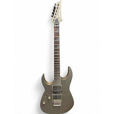 Used Ibanez RG5EX1 Left Handed Silver Electric Guitar