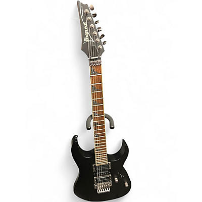 Used Ibanez RG5EX1 Satin Black Solid Body Electric Guitar