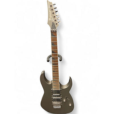 Used Ibanez RG5EX1 Silver Solid Body Electric Guitar