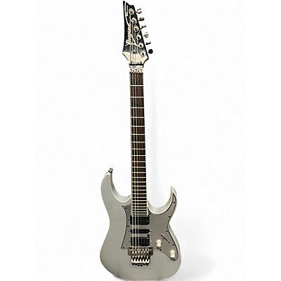 Used Ibanez RG5SP2 Silver Solid Body Electric Guitar