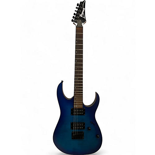 Ibanez Used Ibanez RG6003FM Blue Burst Solid Body Electric Guitar Blue Burst