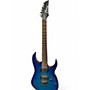 Used Ibanez RG6003FM Blue Burst Solid Body Electric Guitar Blue Burst