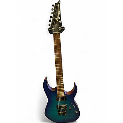 Used Ibanez RG6003FM Blue Burst Solid Body Electric Guitar