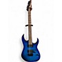 Used Ibanez RG6003FM Blue Burst Solid Body Electric Guitar Blue Burst