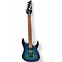 Used Ibanez RG6003FM Blue Sapphire Solid Body Electric Guitar Blue Sapphire