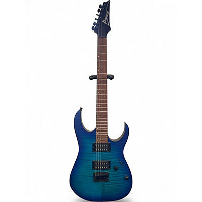 Used Ibanez RG6003FM Blue Sapphire Solid Body Electric Guitar