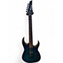 Used Ibanez RG6003FM Blue Sapphire Solid Body Electric Guitar Blue Sapphire