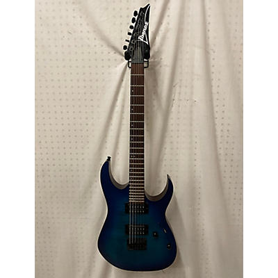 Ibanez Used Ibanez RG6003FM Blue Solid Body Electric Guitar