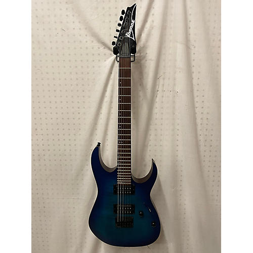 Ibanez Used Ibanez RG6003FM Blue Solid Body Electric Guitar Blue