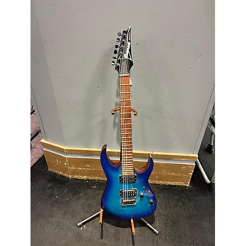 Ibanez Used Ibanez RG6003FM Blue Solid Body Electric Guitar Blue