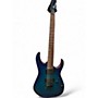 Used Ibanez RG6003FM Blue Solid Body Electric Guitar Blue