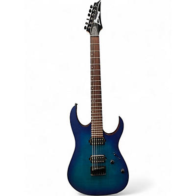 Used Ibanez RG6003FM Blue Solid Body Electric Guitar