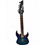 Used Ibanez RG6003FM Blue Solid Body Electric Guitar Blue