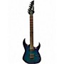 Used Ibanez RG6003FM Blue Solid Body Electric Guitar Blue
