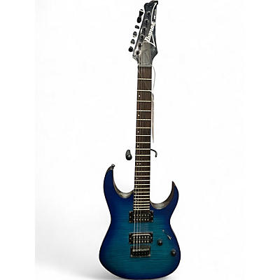 Used Ibanez RG6003FM Blue Solid Body Electric Guitar
