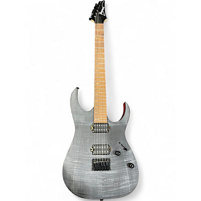 Used Ibanez RG6003FM FLAT TRANSPARENT GRAY Solid Body Electric Guitar